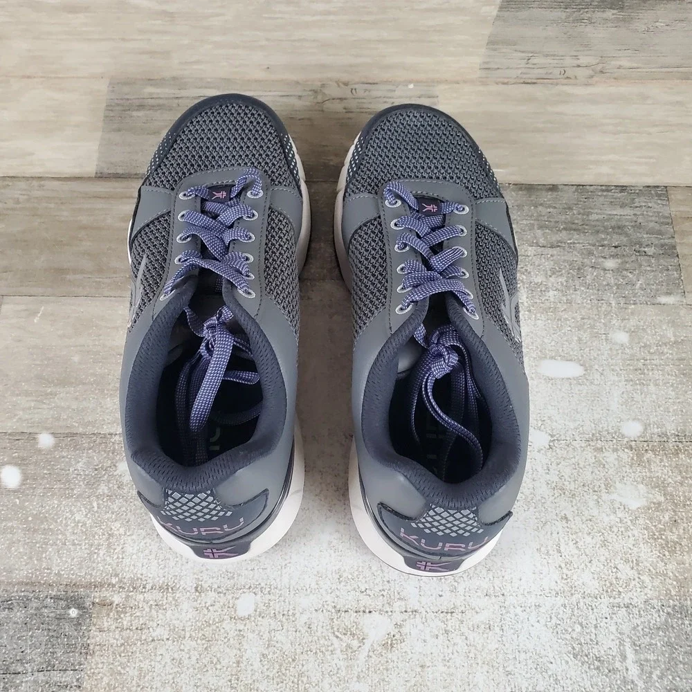 Kuru Quantum 2.0 Womens Shoes Sz 9 W Running Pewter Night Sky Lace Up Sneakers